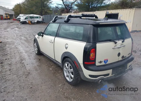 2010 Mini Cooper S Clubman из США, поврежденный, VIN WMWMM3C50ATZ33179